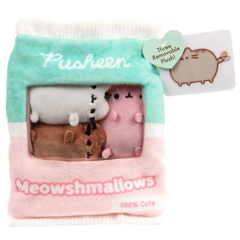GUND Pusheen The Cat Meowshmallows Plush Toy 16cm 3 GUND Pusheen The Cat Meowshmallows Plush Toy 16cm