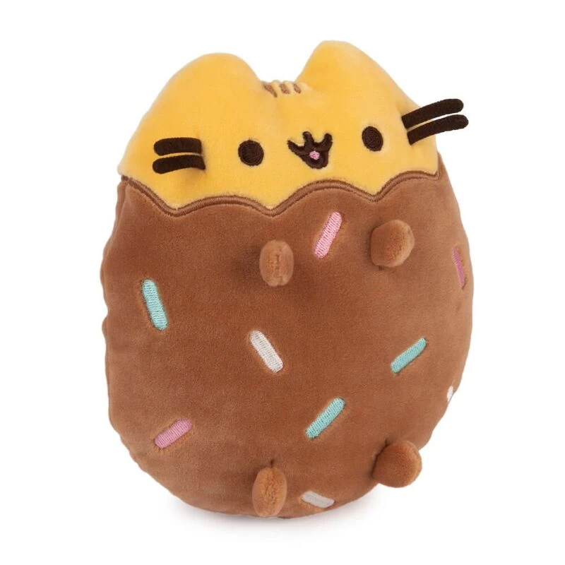 GUND Pusheen The Cat Chocolate Dipped Cookie Squisheen Plush Toy 15cm 4 GUND Pusheen The Cat Chocolate Dipped Cookie Squisheen Plush Toy 15cm - Image 2