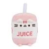 GUND Pusheen The Cat Sips Juice Box Plush Toy 15cm Pink