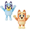 Bluey Friends Bluey & Bingo Please Face Small Plush Twin Pack