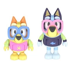 Bluey Pool Time Bluey And Bingo Figurines 2 Pack -Toy Sale Shop MOO0011 1