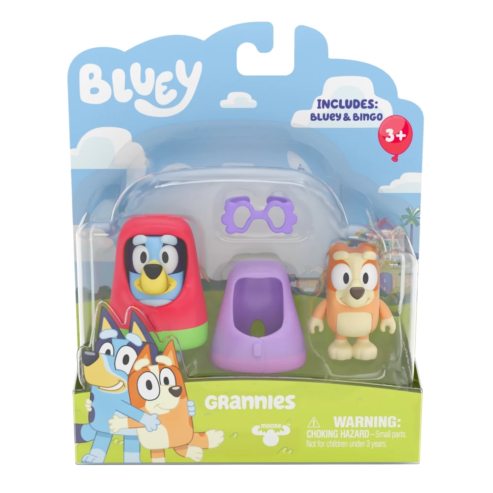 Bluey Grannies Bluey And Bingo Figurines 2 Pack 3 Bluey Grannies Bluey And Bingo Figurines 2 Pack