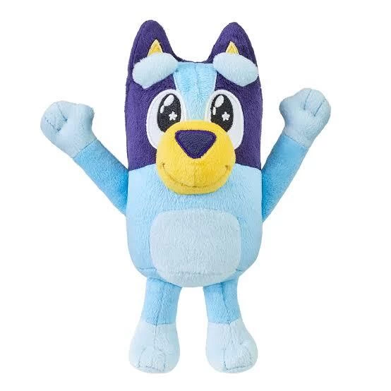 Bluey Friends Bluey Please Face Small Plush Toy 20cm 3 Bluey Friends Bluey Please Face Small Plush Toy 20cm