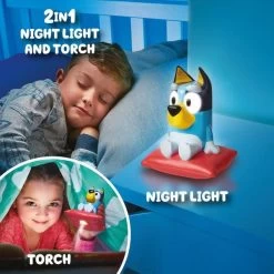 Bluey GoGlow 2 In 1 Night Light & Torch -Toy Sale Shop MOO0027 3