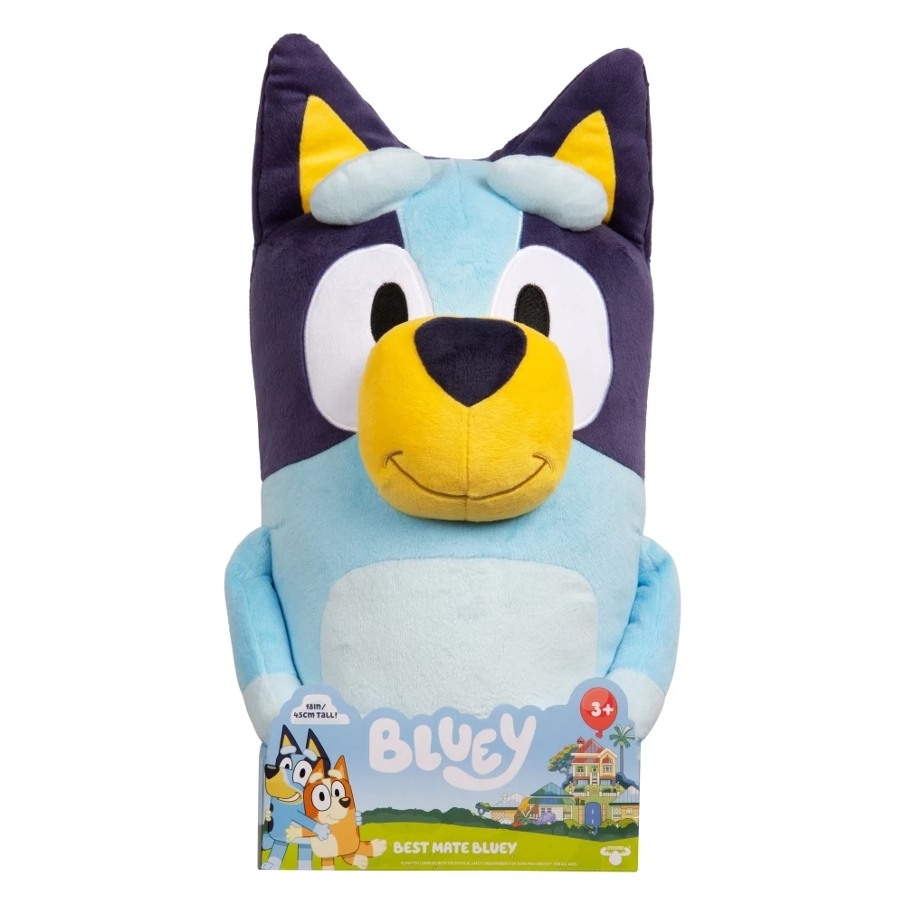 Bluey Best Mate Bluey Plush Toy Large 45cm 3 Bluey Best Mate Bluey Plush Toy Large 45cm
