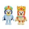 Bluey Friends Royalty Bluey & Bingo Small Plush Toy Pack 1 Bluey Friends Royalty Bluey & Bingo Small Plush Toy Pack -Toy Sale Shop MOO0042ROYALTY