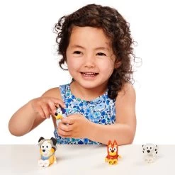Bluey School Friends Mini Figurines 4 Pack 7.5cm -Toy Sale Shop MOO0049 2