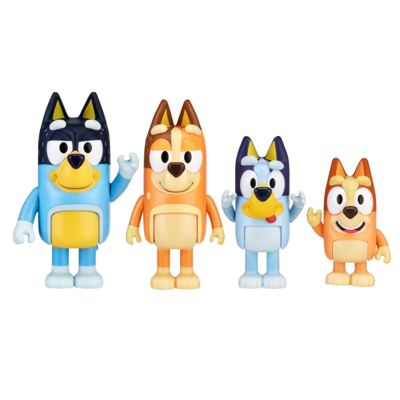 Bluey & Family New Expressions Mini Figurines 4 Pack 7.5cm 4 Bluey & Family New Expressions Mini Figurines 4 Pack 7.5cm - Image 2