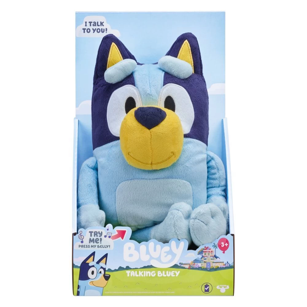 Bluey Talking Sound Effects Bluey Plush Toy 33cm 3 Bluey Talking Sound Effects Bluey Plush Toy 33cm