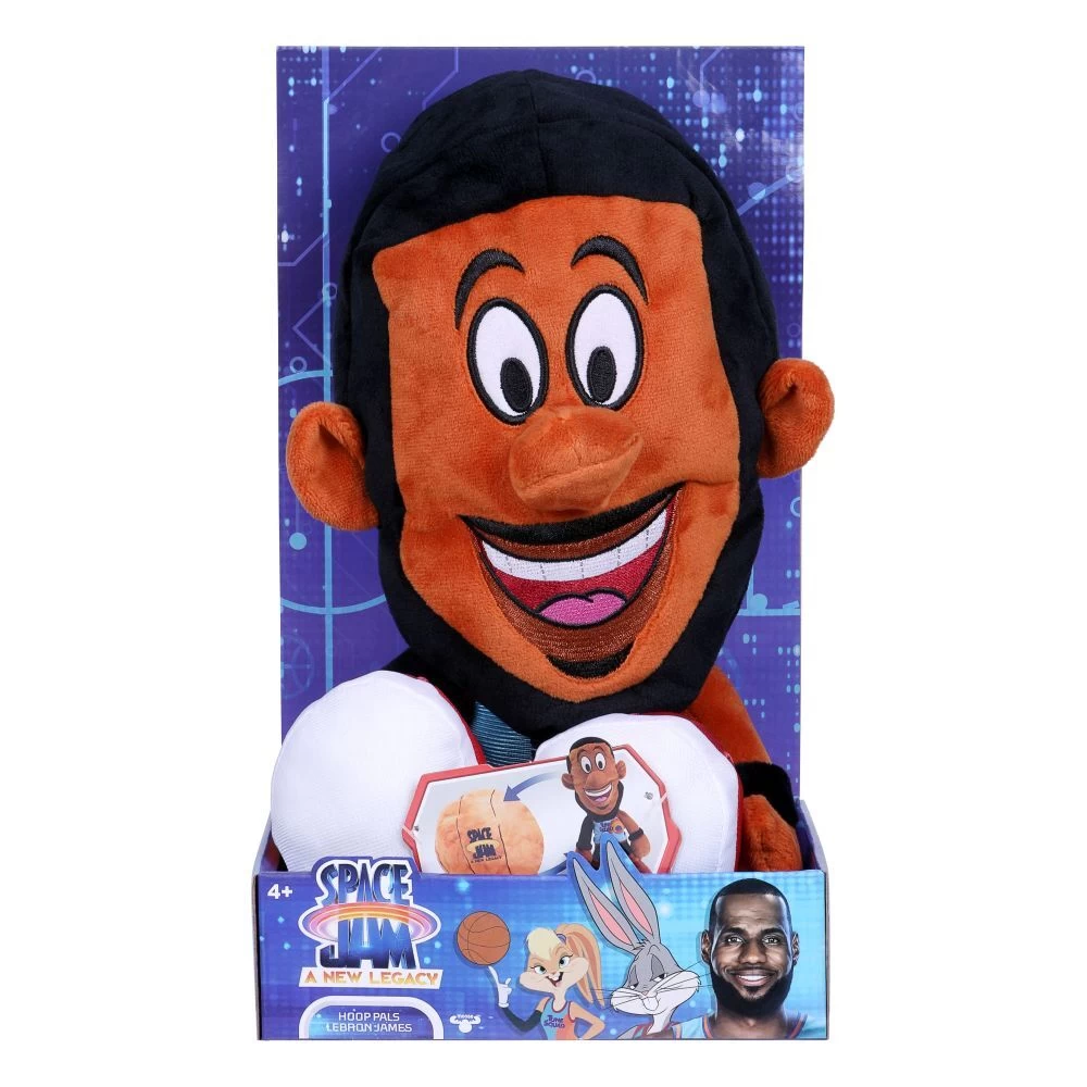Space Jam Lebron James Transforming Hoop Pals Plush Toy 30cm 3 Space Jam Lebron James Transforming Hoop Pals Plush Toy 30cm