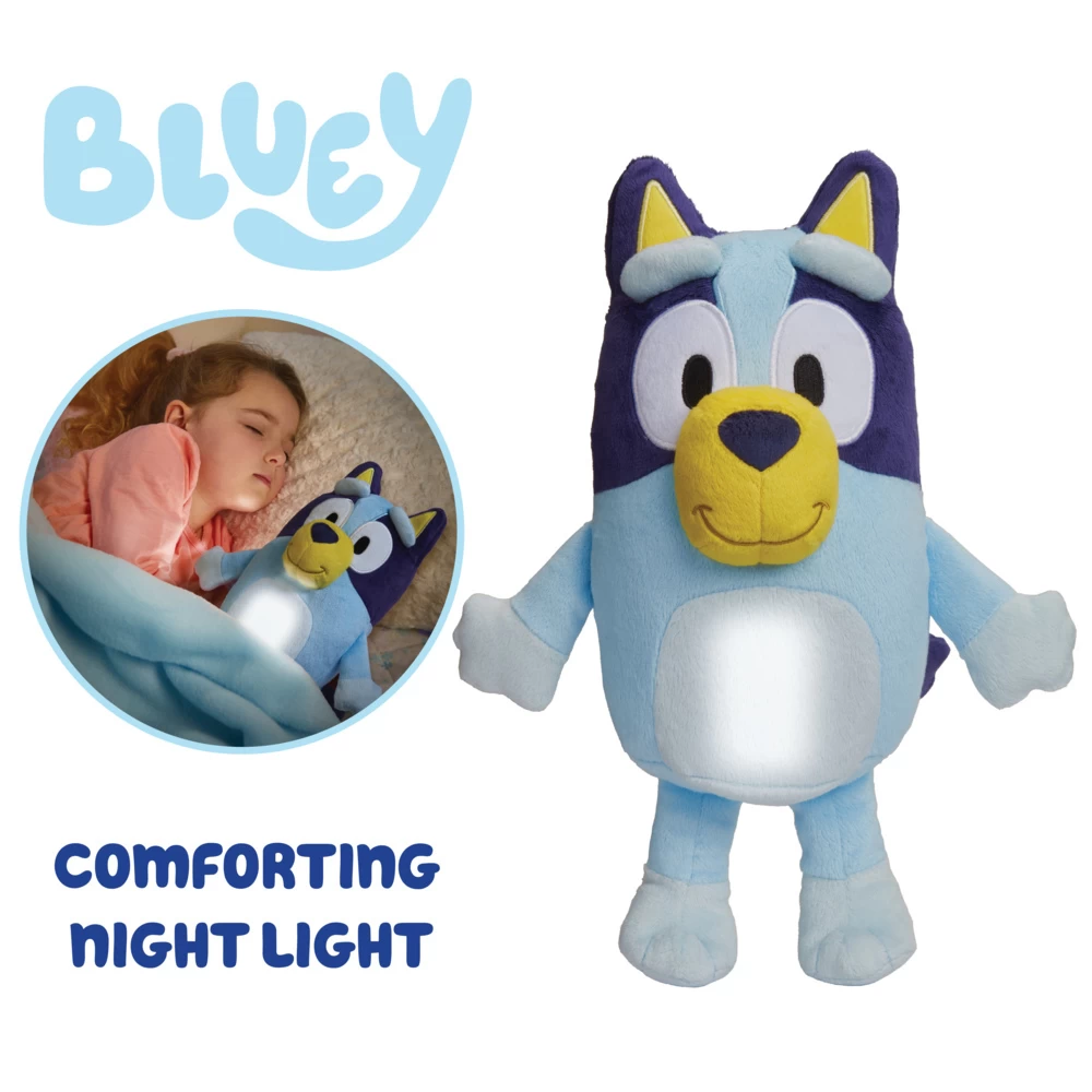 Bluey GoGlow Kids Light Up Bedtime Pal Soft Toy 4 Bluey GoGlow Kids Light Up Bedtime Pal Soft Toy - Image 2
