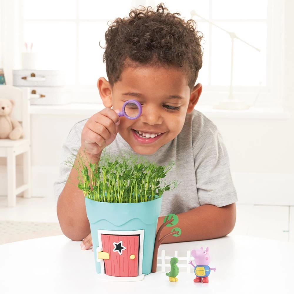 Peppa Pig Grow & Play George Pots Pea Seeds 5 Peppa Pig Grow & Play George Pots Pea Seeds - Image 3