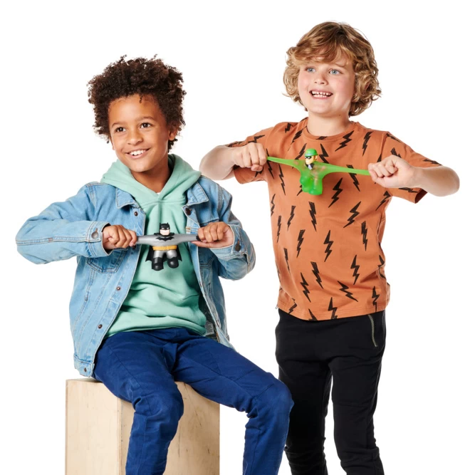 DC COMICS Heroes Of Goo Jit Zu DC Metallic Batman Vs The Riddler Pack Series 2 4 DC COMICS Heroes Of Goo Jit Zu DC Metallic Batman Vs The Riddler Pack Series 2 - Image 2