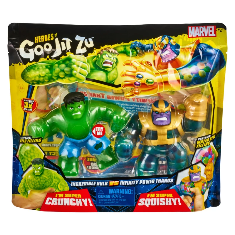 Heroes Of Goo Jit Zu Marvel Hulk Vs Thanos Pack Series 4 6 Heroes Of Goo Jit Zu Marvel Hulk Vs Thanos Pack Series 4 - Image 4