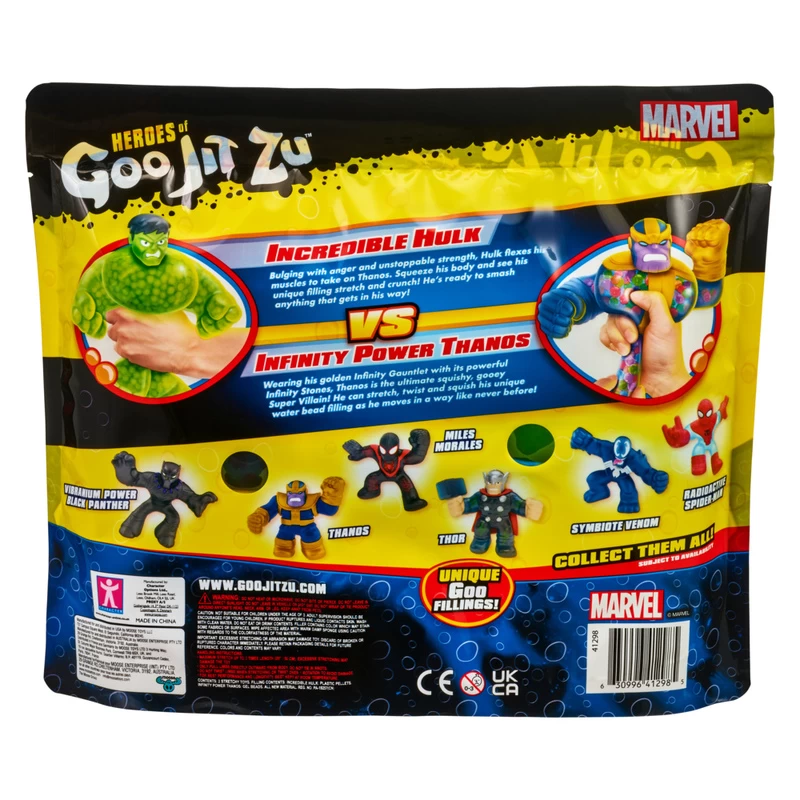 Heroes Of Goo Jit Zu Marvel Hulk Vs Thanos Pack Series 4 7 Heroes Of Goo Jit Zu Marvel Hulk Vs Thanos Pack Series 4 - Image 5