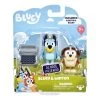 Bluey School Friends Bluey & Winton With Typewriter Figurines 2 Pack