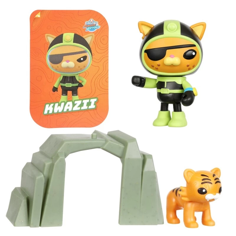 Octonauts Kwazii Deluxe Figures Adventure Pack 4 Octonauts Kwazii Deluxe Figures Adventure Pack - Image 2