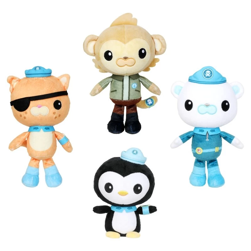 Octonauts Crew Barnacles Basic Plush Toy 20cm Series 1 5 Octonauts Crew Barnacles Basic Plush Toy 20cm Series 1 - Image 3