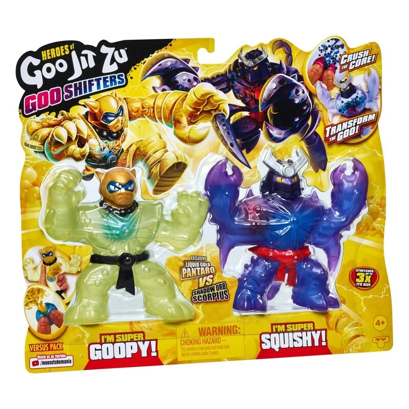 Heroes Of Goo Jit Zu Goo Shifters Pantero Vs Scorpious Versus Pack Series 7 3 Heroes Of Goo Jit Zu Goo Shifters Pantero Vs Scorpious Versus Pack Series 7