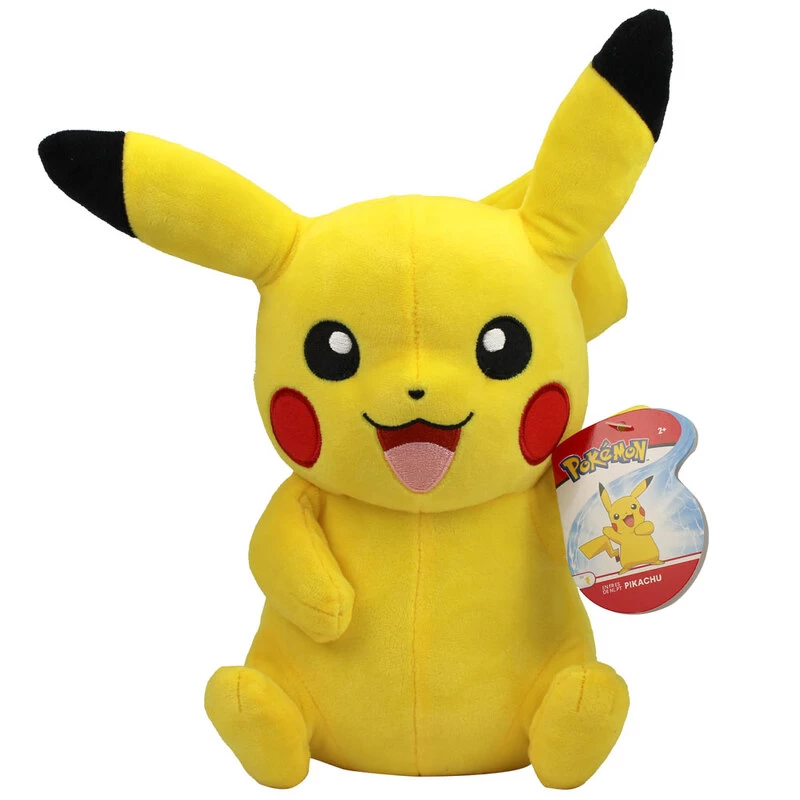 NINTENDO Pokemon Pikachu Laughing Plush Toy 30cm Yellow 4 NINTENDO Pokemon Pikachu Laughing Plush Toy 30cm Yellow - Image 2