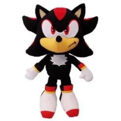Sonic The Hedgehog Shadow 30th Anniversary Plush Toy 23cm Black