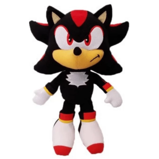 Sonic The Hedgehog Shadow 30th Anniversary Plush Toy 23cm Black 3 Sonic The Hedgehog Shadow 30th Anniversary Plush Toy 23cm Black