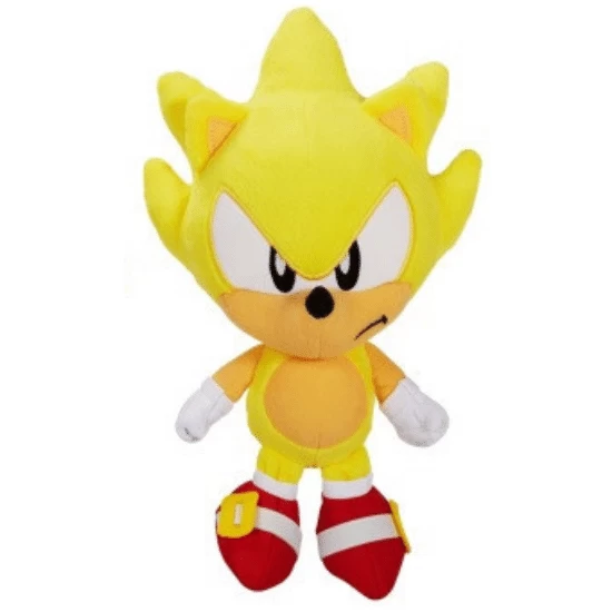 Sonic The Hedgehog Super Sonic 30th Anniversary Plush Toy 23cm Yellow 3 Sonic The Hedgehog Super Sonic 30th Anniversary Plush Toy 23cm Yellow