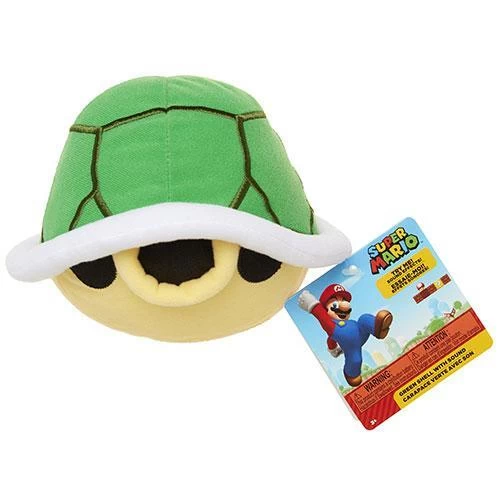 NINTENDO Super Mario Green Shell With Sound Plush Toy 15cm 3 NINTENDO Super Mario Green Shell With Sound Plush Toy 15cm
