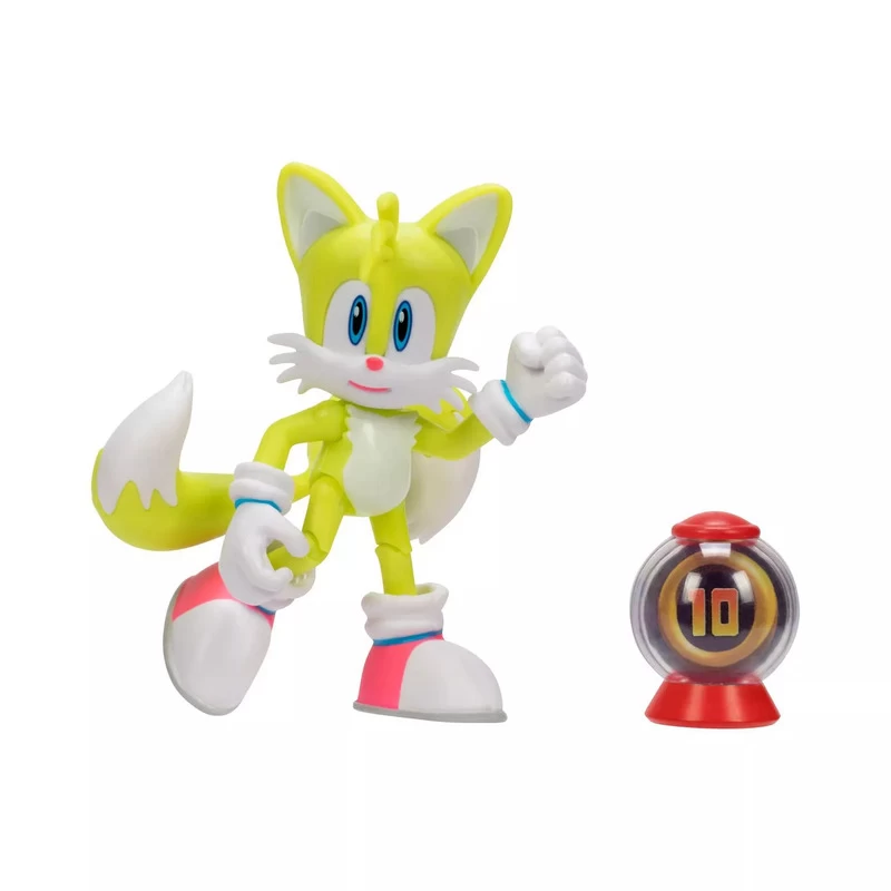 Sonic The Hedgehog Tails With Super Ring Figure 10cm 4 Sonic The Hedgehog Tails With Super Ring Figure 10cm - Image 2