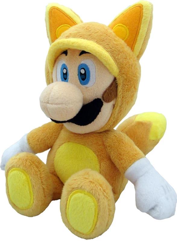 Nintendo Super Mario Luigi Kitsune Plush Toy 25cm 4 Nintendo Super Mario Luigi Kitsune Plush Toy 25cm - Image 2