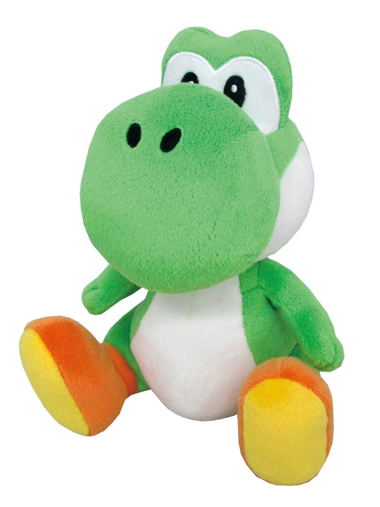 Super Mario Yoshi Plush Toy 20cm Green 3 Super Mario Yoshi Plush Toy 20cm Green