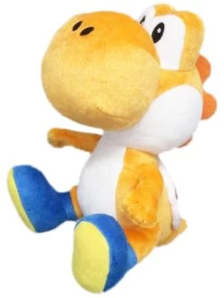 Nintendo Super Mario Orange Yoshi Plush Toy 20cm