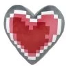 The Legend Of Zelda 8 Bit Heart Container Plush Cushion 40cm