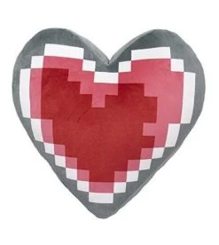 The Legend Of Zelda 8 Bit Heart Container Plush Cushion 40cm
